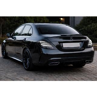 Zadnje luči BlackEdition V2 (2 kos) Mercedes C-сlass W205 2014–2021 fotografija 1
