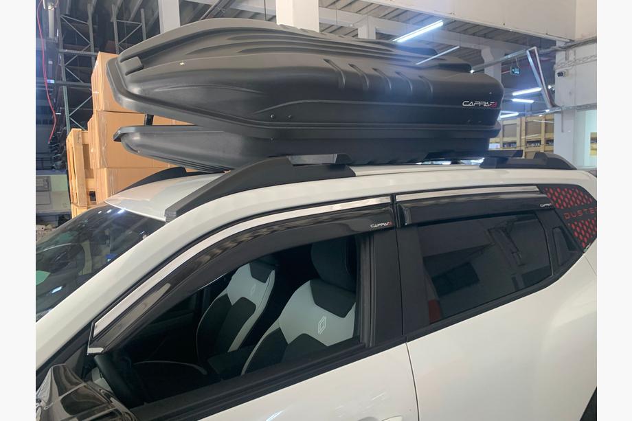 Renault Duster 2024– Vetrni deflektorji oken s kromirano letvico EuroCap (4 kosi) Image