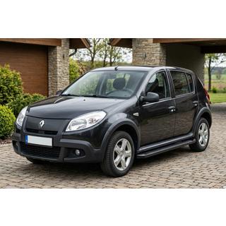 Bočne stopnice Allmond Black (2 kosa, aluminij) fotografija 1