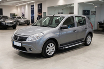 Renault Sandero 2007–2013 Stranske stopnice Sunrise (2 kos, aluminij) fotografija 1