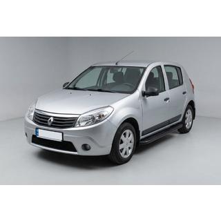 Bočne stopnice Bosphorus Black (2 kos, aluminij) Renault Sandero 2007–2013 fotografija 1