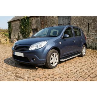 Stranske stopnice Tayga Grey (2 kos, aluminij) fotografija 1