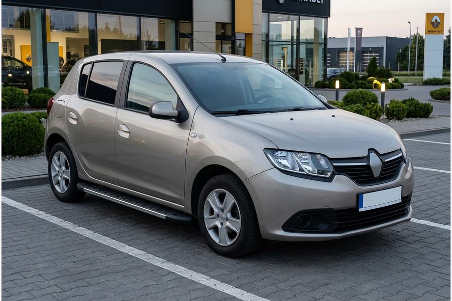 Dacia Sandero 2013–2020 Bočne stopnice Duru (2 kosa, aluminij) Image