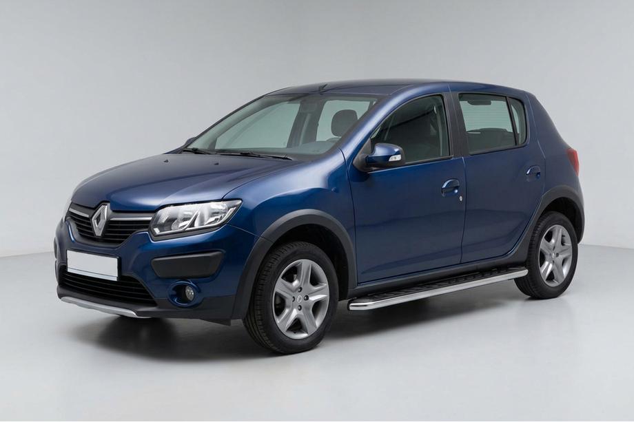 Dacia Sandero 2013–2020 Stranski pragovi Maydos V1 (2 kos, aluminij ↗ nerjaveče jeklo) Image
