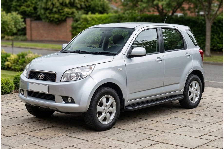 Daihatsu Terios 2006–2017 Bočne stopnice Allmond Black (2 kos, aluminij) Image