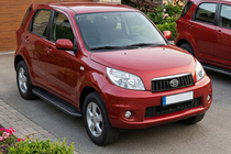 Daihatsu Terios 2006–2017 Bočne stopnice Bosphorus Black (2 kos, aluminij) fotografija 2