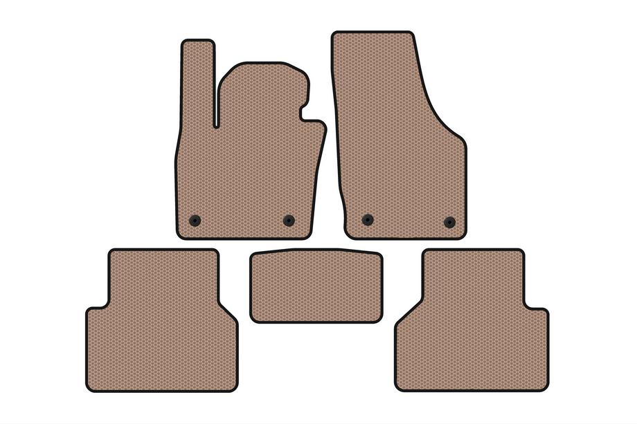 Audi Q3 2011–2019 Gumijasti tepihi Carsuit (Bež) Image