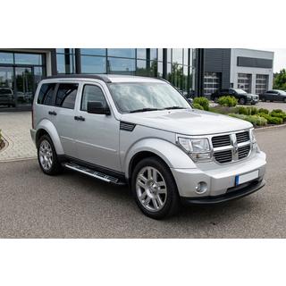 Stranske stopnice Sunrise (2 kos, aluminij) Dodge Nitro 2006–2011 fotografija 1