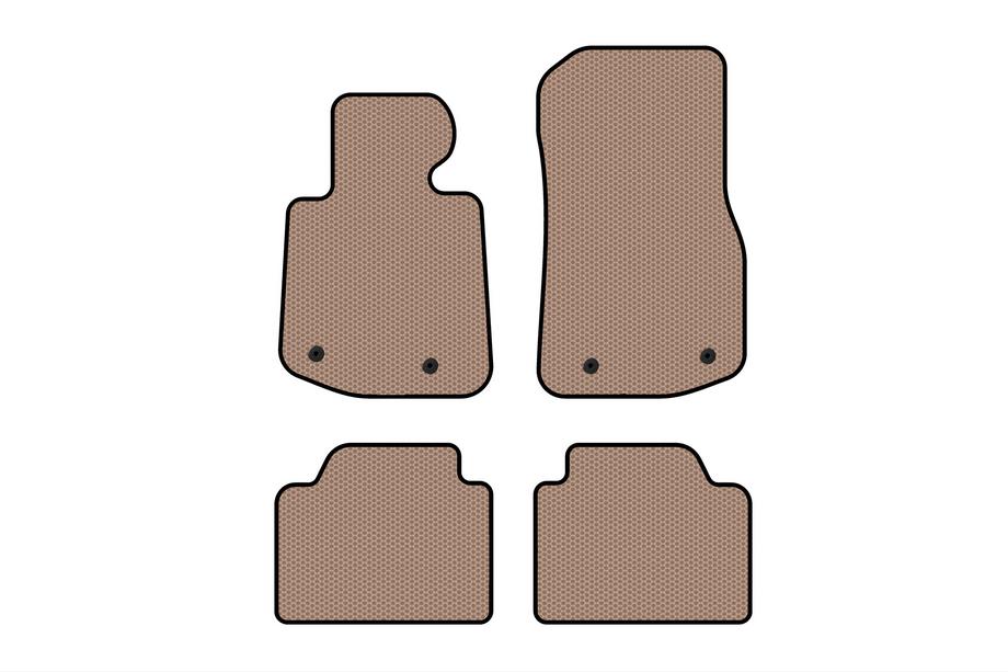BMW serija 4 F32/F33/F36 2012–2020 Gumijasti tepihi Carsuit V2 (Bež) Image