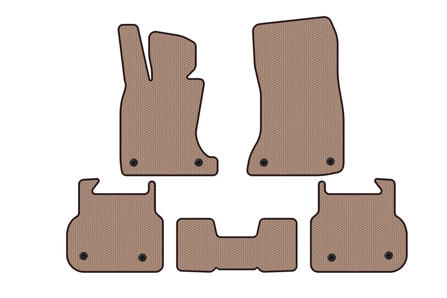 BMW serija 7 F01/F02 2008–2015 Gumijasti tepihi Carsuit (za F01, bež) Image