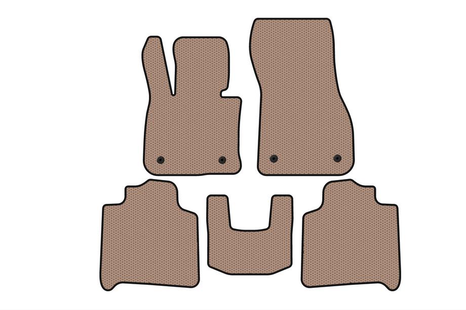 BMW serija 2 Active Tourer F45/F46 2014–2021 Gumijasti preproge Carsuit (za F46, 3 vrste, bež) Image
