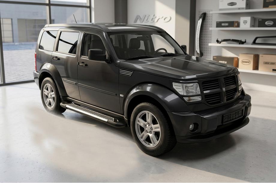 Dodge Nitro 2006–2011 Stranski pragovi Line (2 kos, aluminij) Image
