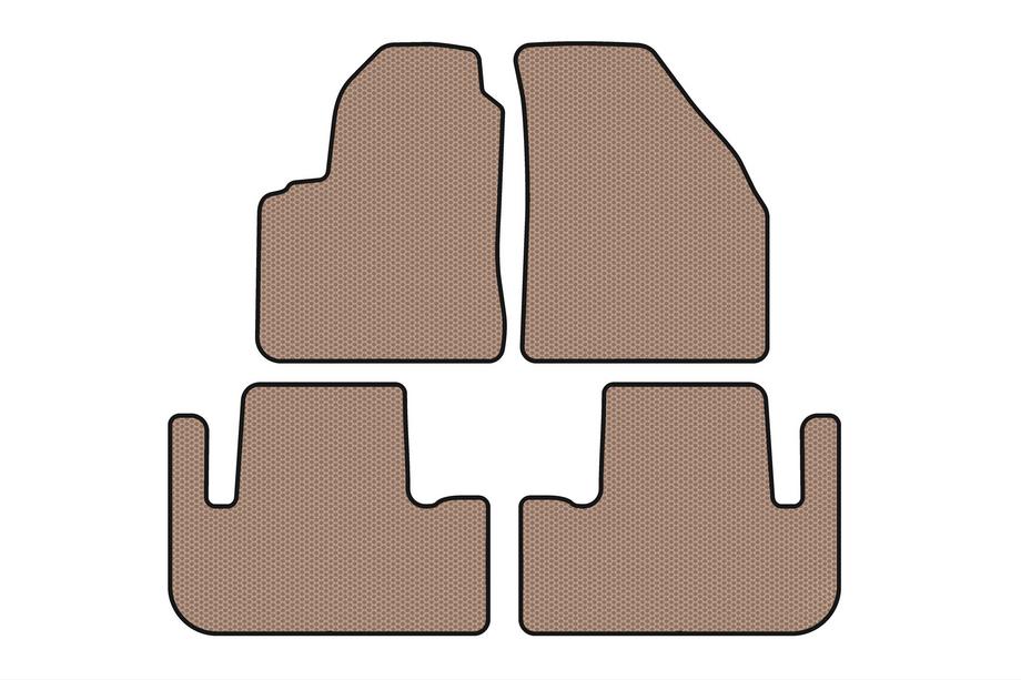 Chevrolet Tacuma/Rezzo 2000–2008 Gumijasti tepihi Carsuit (Bež) Image