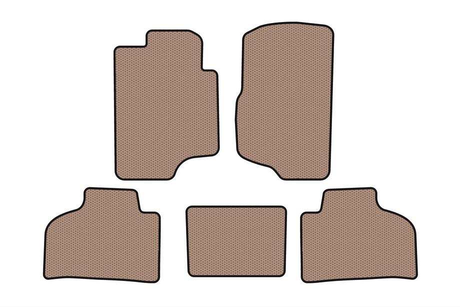 Chevrolet Silverado 2007–2013 Gumijasti tepihi Carsuit (Bež) Image