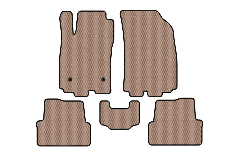 Chevrolet Sonic 2011–2022 Gumijasti tepihi Carsuit (HB, bež) Image