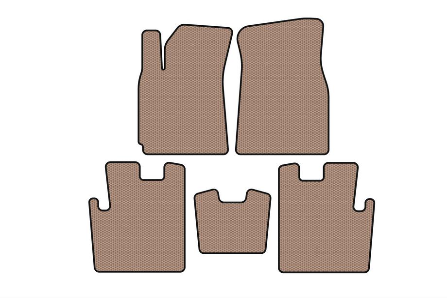 Chery Tiggo 1 2005–2016 Carsuit gumijaste preproge za kabino (2009-2013, beige) Image