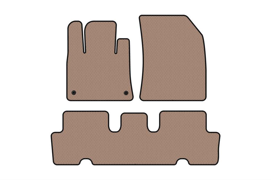 Citroen C-4 Picasso 2013–2022 Gumijasti tepihi Carsuit V1 (2 vrsti, bež) Image