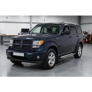 Stranske stopnice Rainbow (2 kos, aluminij) Dodge Nitro 2006–2011 fotografija 1