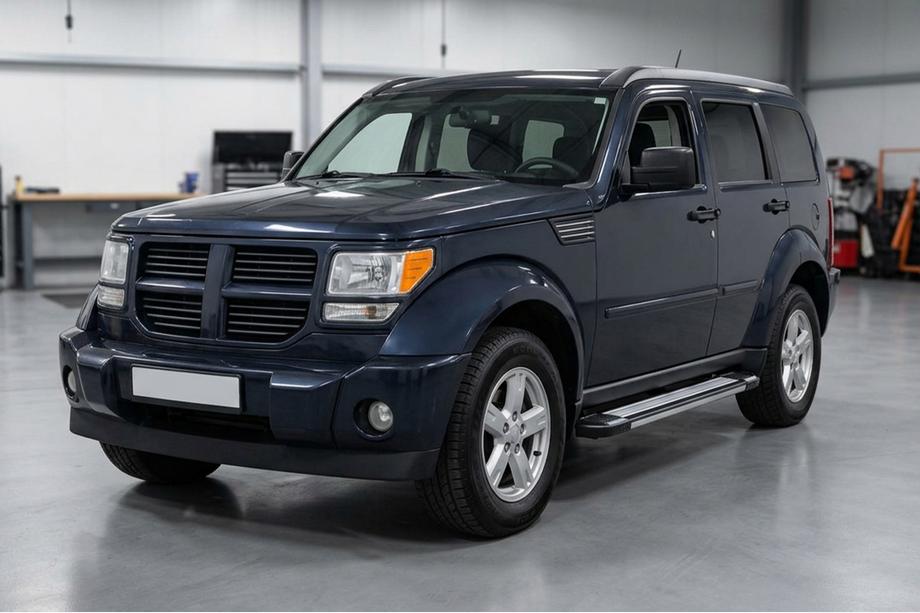 Dodge Nitro 2006–2011 Stranske stopnice Rainbow (2 kos, aluminij) Image