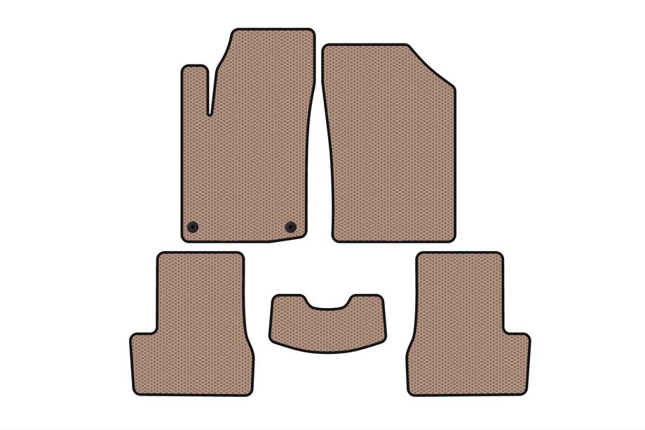 Citroen C-3 2009–2016 Gumijasti tepihi Carsuit (HB, bež) Image
