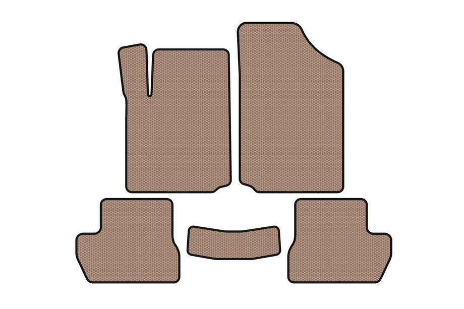 Citroen C-2 2003–2009 Gumijasti tepihi Carsuit (Bež) Image