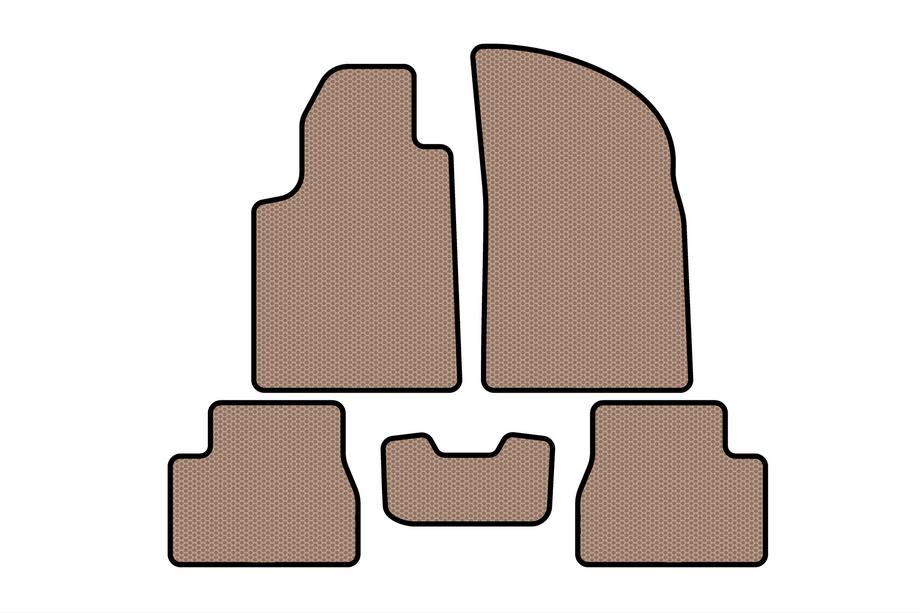 Citroen C-3 2002–2009 Gumijasti tepihi Carsuit (Bež) Image