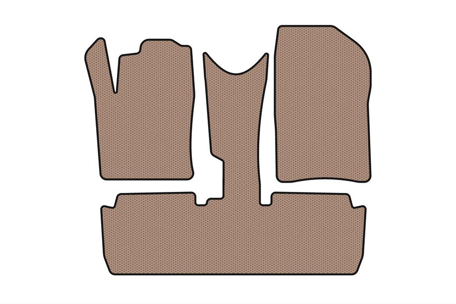 Citroen Xsara Picasso 1999–2012 Gumijaste preproge Carsuit (pred prenovo, bež) Image
