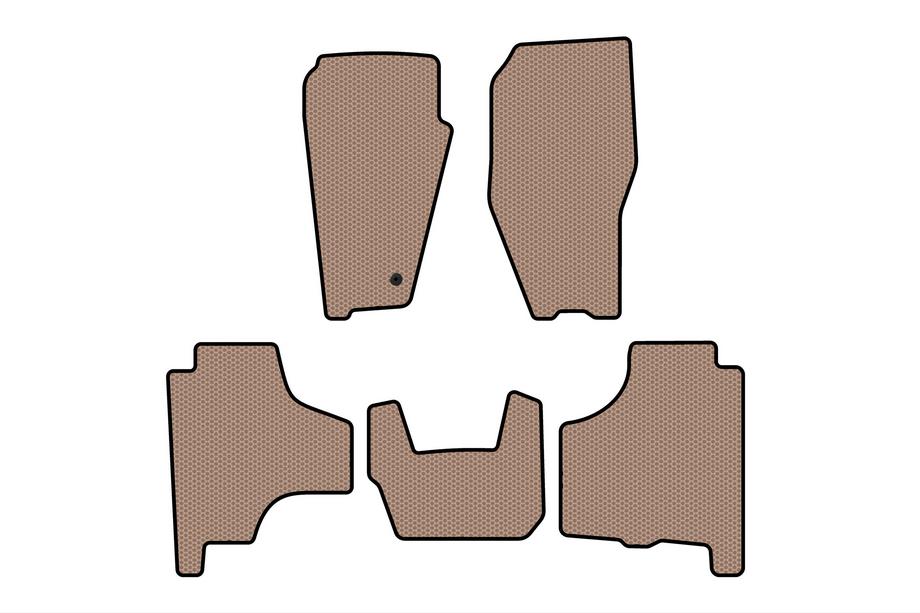 Dodge Nitro 2006–2011 Gumijasti tepihi Carsuit (Bež) Image