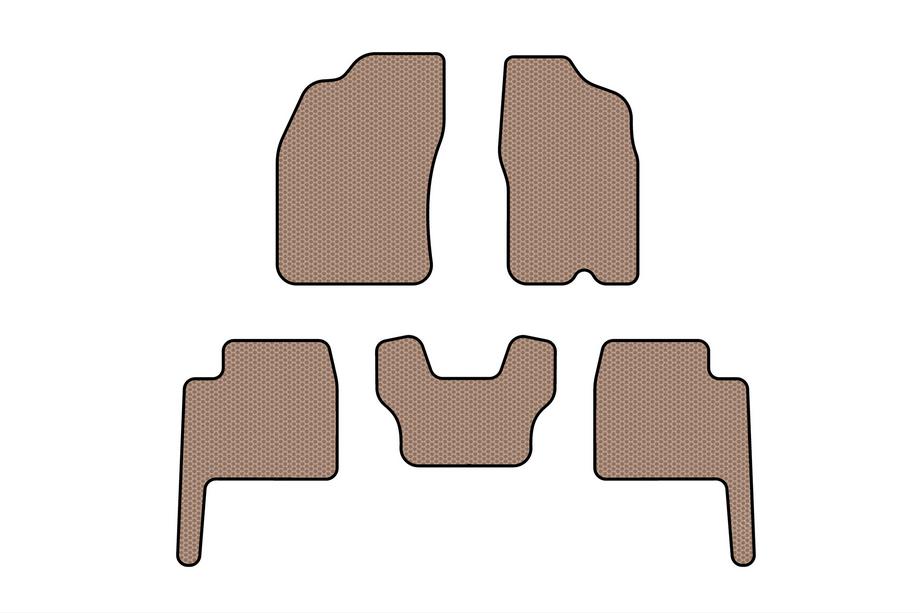 Dodge Durango 2004–2009 Gumijasti tepihi Carsuit (Bež) Image