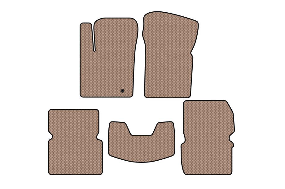 Dodge Avenger 2007–2014 Gumijasti tepihi Carsuit (Bež) Image