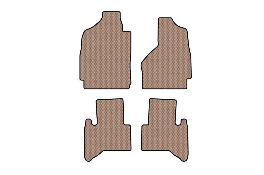 Dodge RAM (DR/DH/D1/DC/DM) 2002–2009 Gumijasti tepihi za avto Carsuit (2002-2009, bež) Image