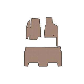 Gumijaste preproge Carsuit (2008-2020, 2 vrsti, 8-sedežni/Oprema SXT, bež) Dodge Grand Caravan V 2008–2020 fotografija 1