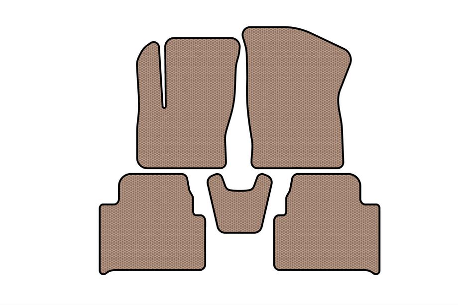 Ford C-Max 2004–2010 Gumijasti tepihi Carsuit (Bež) Image