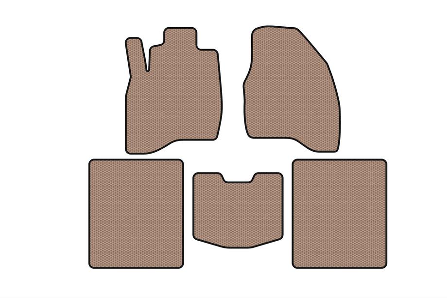 Ford Explorer 2011–2019 Gumijasti tepihi Carsuit (2015-2019, 5-sedežni, bež) Image