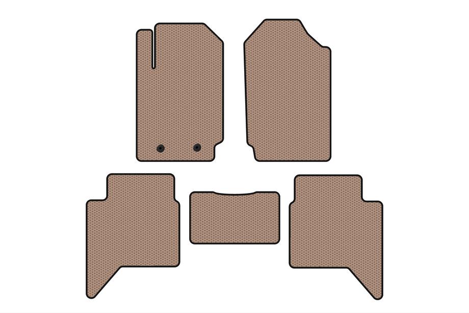Ford Ranger 2011–2022 Gumijasti tepihi Carsuit (Bež) Image