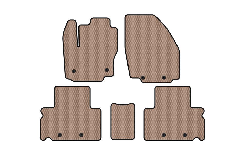 Ford S-Max 2007–2014 Gumijasti tepihi Carsuit (Bež) Image