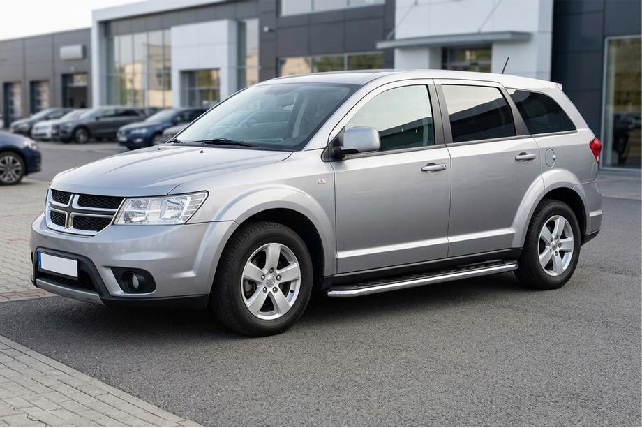 Dodge Journey 2008–2020 Stranske stopnice Maydos V1 (2 kosa, aluminij / nerjavno jeklo) Image