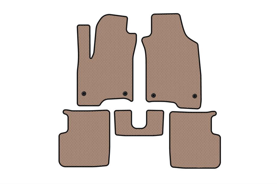 Fiat Panda 2011–2023 Gumijasti tepihi Carsuit (Bež) Image