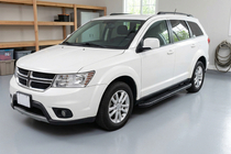 Dodge Journey 2008–2020 Stranske stopnice Bosphorus Black (2 kosa, aluminij) fotografija 1