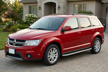 Dodge Journey 2008–2020 Stranske stopnice Tayga Grey (2 kos, aluminij) fotografija 1