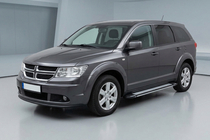 Dodge Journey 2008–2020 Stranske stopnice Rainbow (2 kosa, aluminij) fotografija 1