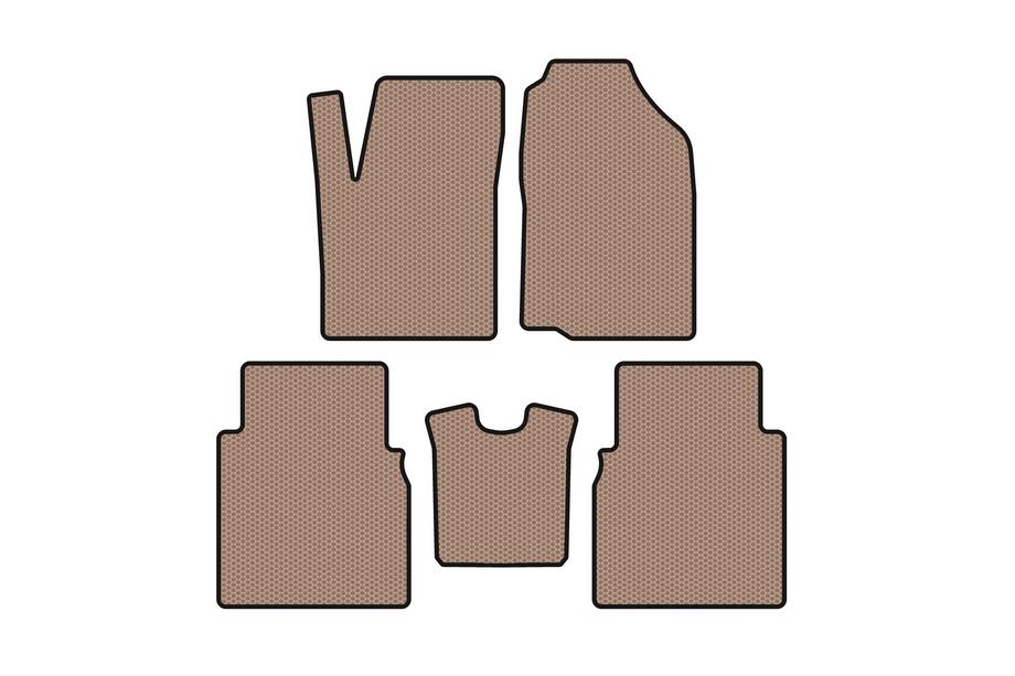 JAC J6 2011–2019 Gumijasti tepihi Carsuit (Bež) Image