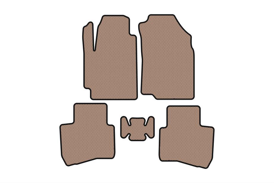 JAC S2 2014–2020 Gumijasti tepihi Carsuit (Bež) Image