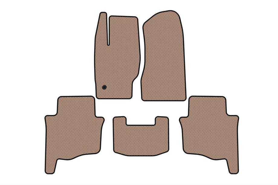Jeep Grand Cherokee WK 2004–2010 Gumijasti tepihi Carsuit (Bež) Image