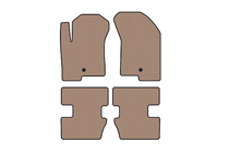 Jeep Compass 2006–2016 Gumijasti tepihi za avto Carsuit (2006-2011, Beige) fotografija 1
