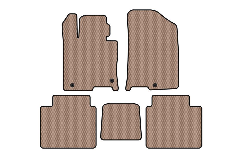 Kia Optima 2016– Gumijasti tepihi Carsuit (Bež) Image