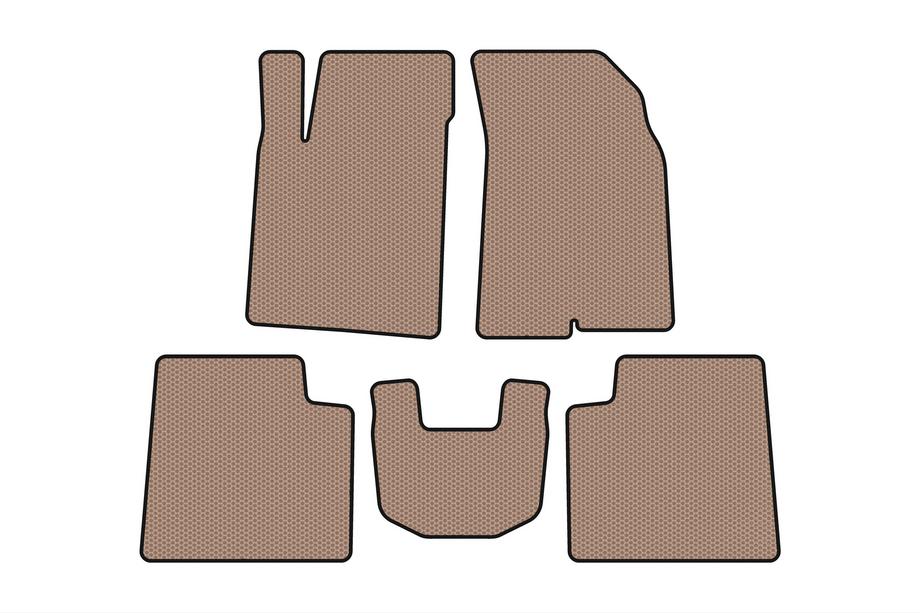 Kia Opirus 2003–2010 Gumijasti tepihi Carsuit (Bež) Image