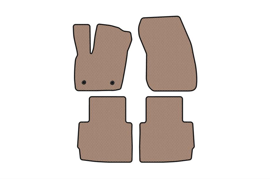 Lincoln MKZ 2012–2020 Gumijasti tepihi Carsuit (Bež) Image