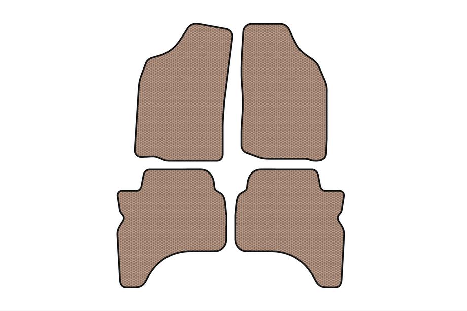 Mitsubishi L200 1996–2006 Gumijasti tepihi Carsuit (Bež) Image