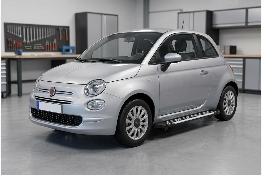 Fiat 500/500L 2013–2022 Stranske stopnice Sunrise (2 kos, aluminij) Image